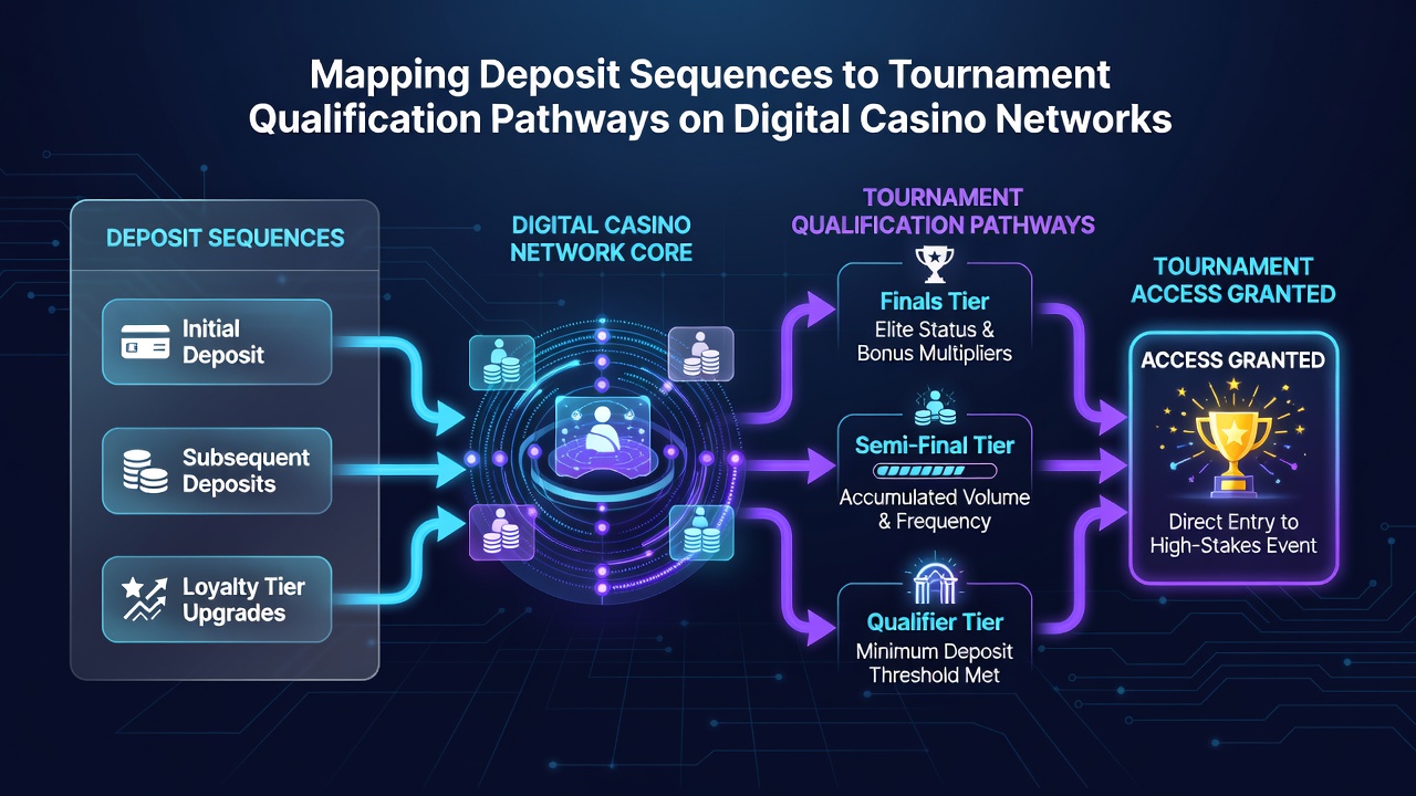 Analyse von Qualifikationspfaden und Einzahlungsmustern in Casino-Netzwerken